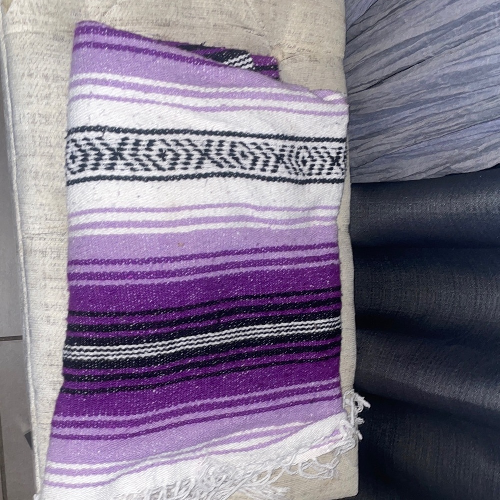 Purple blanket